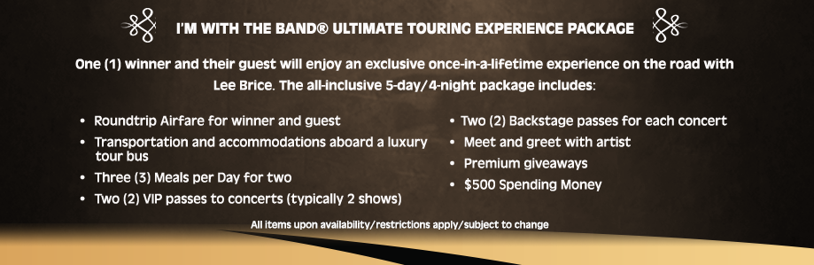 Big Country Cash Touring Experience Package
