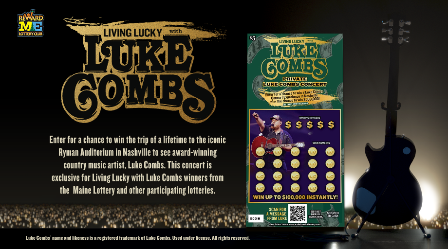 LIVING LUCKY WITH LUKE COMBS - Second Chance Promotion