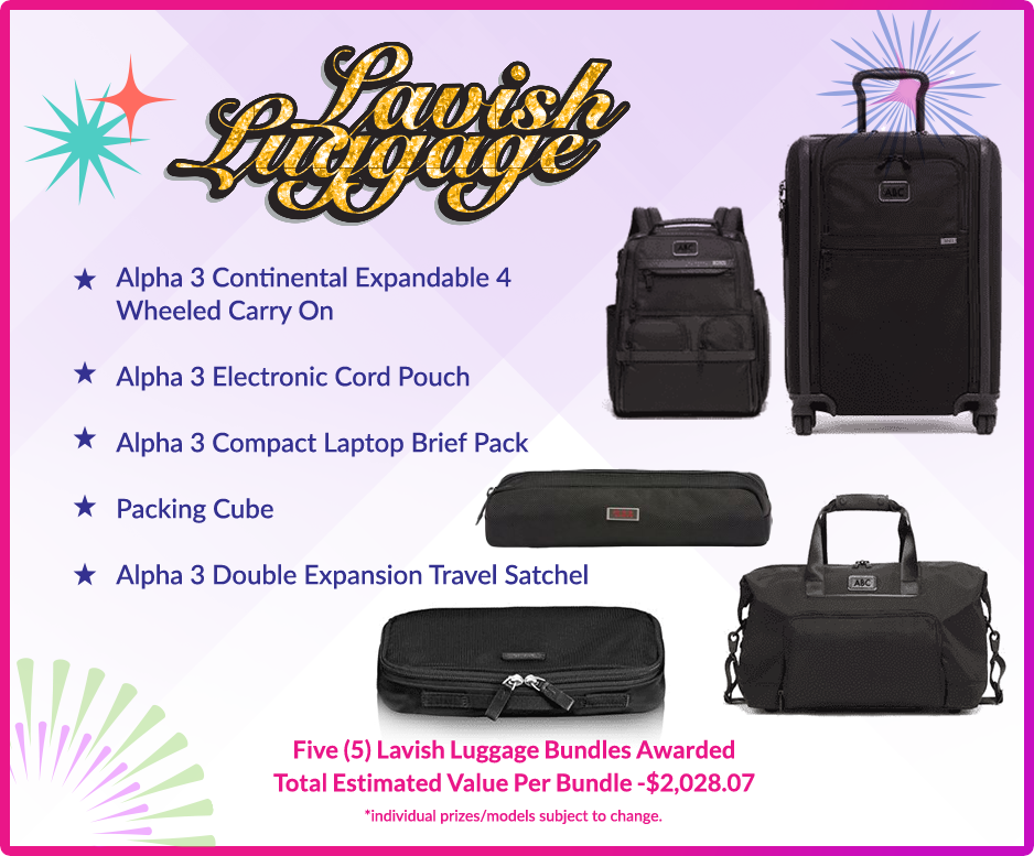 Lavish Luggage package