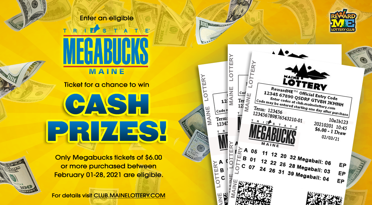 Megabucks Cash Prizes Promotion