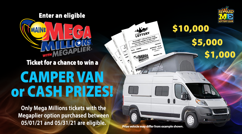 May 2021 Mega Millions with Megaplier - Second Chance Promotion