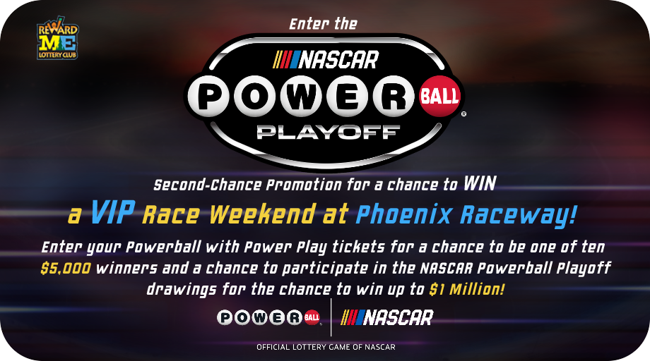 Nascar Powerball Playoff Second Chance Promotion