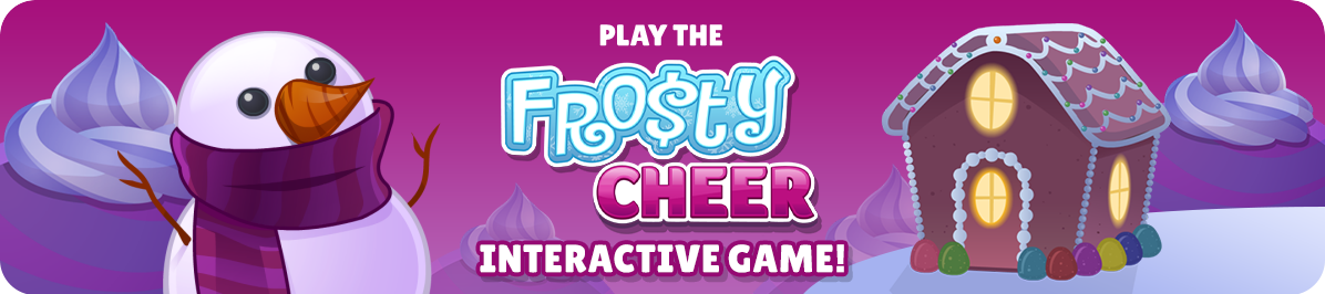 Play the Frosty Cheer Interactive Game